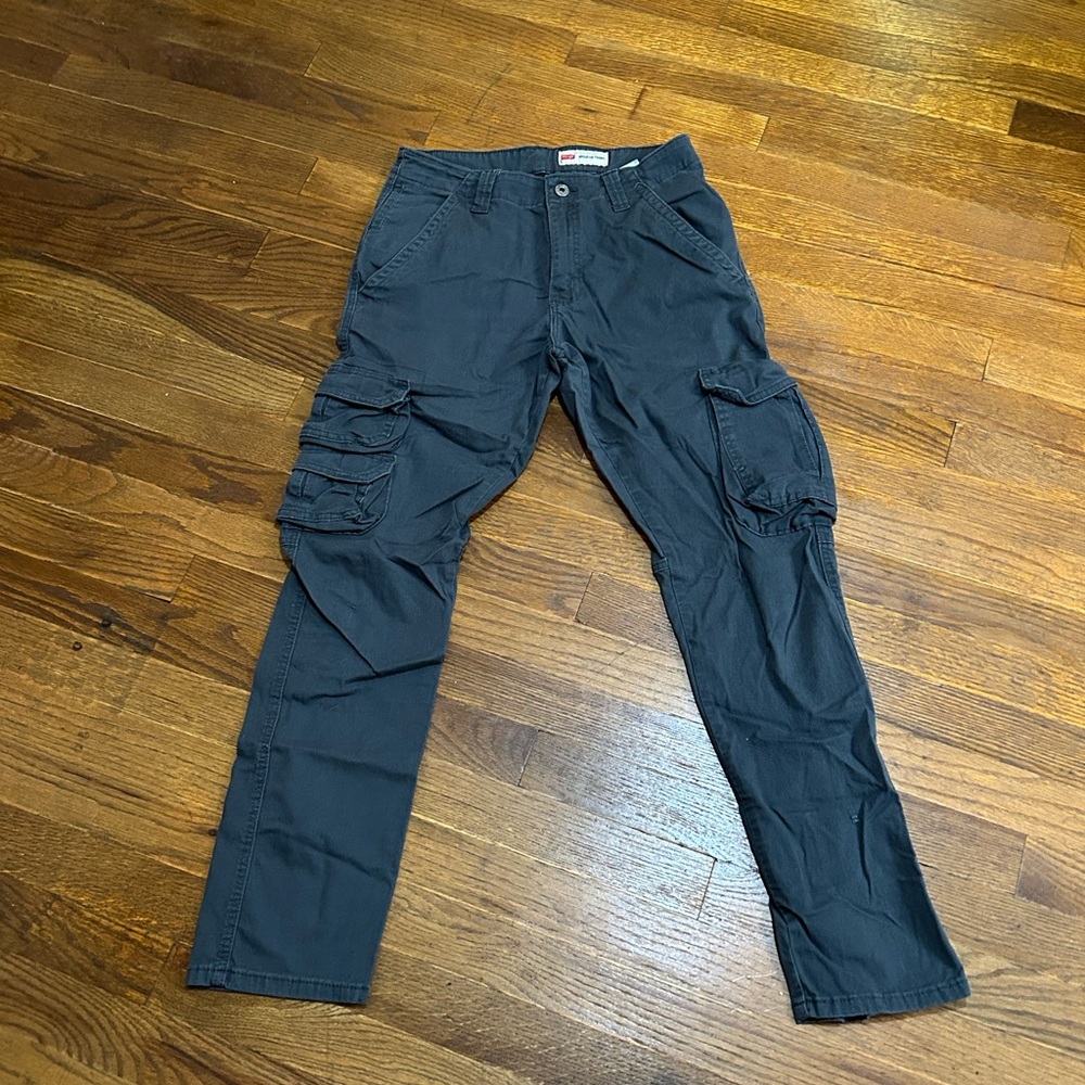 Wrangler Men's Dark Gray Cargo Pants